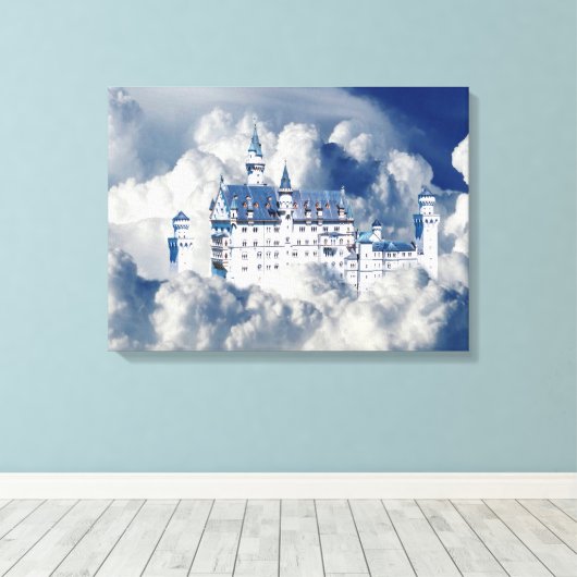 Toile Château dans les nuages (Insitu (Plancher de Bois))