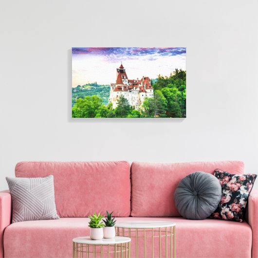 Toile Château de Bran (Insitu(Salon))