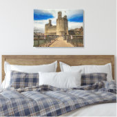 Toile Château de Caernarfon Wales. (Insitu(Chambre))