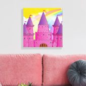 Toile Château de Contes de Fées (Insitu(Salon))