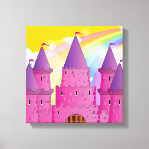 Toile Château de Contes de Fées