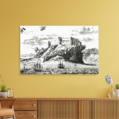 Toile Château de Dunnottar (Insitu(Salon))