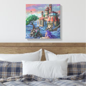 Toile Château de la Sirène (Insitu(Chambre))