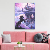 Toile Château de licorne Art (Insitu(Salon))