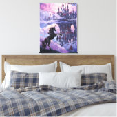 Toile Château de licorne Art (Insitu(Chambre))