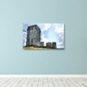 Toile Château de Montalegre au Portugal (Insitu (Plancher de Bois))
