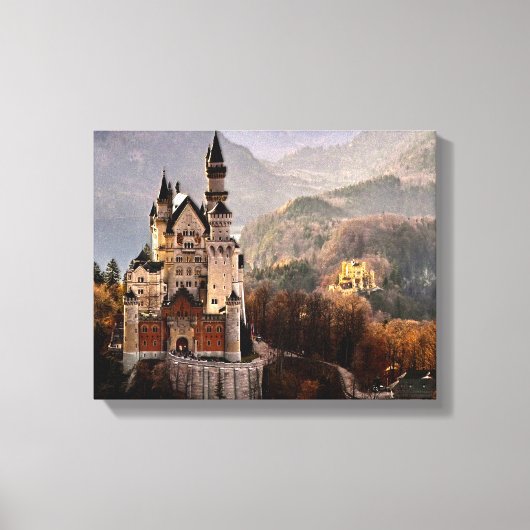 Toile Château de Neuschwanstein Allemagne (Recto)