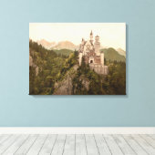 Toile Château de Neuschwanstein, Bavière, Allemagne (Insitu (Plancher de Bois))