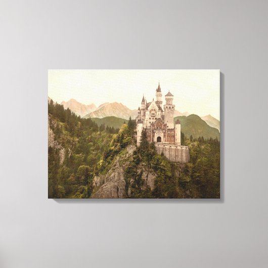 Toile Château de Neuschwanstein, Bavière, Allemagne (Recto)
