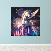 Toile Château de Pegasus One (Insitu (Plancher de Bois))