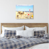 Toile Château de sable de Beach (Insitu(Chambre))