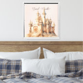 Toile Château de Sable de Crème de Plage (Insitu(Chambre))