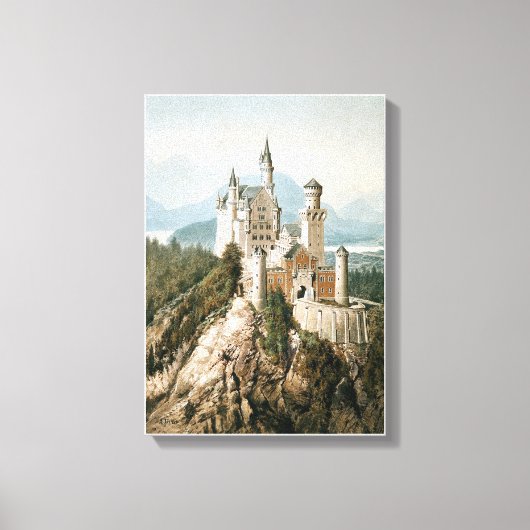 Toile Château de Schloss Neuschwanstein (Recto)