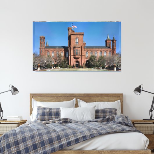 Toile Château de Smithsonian à Washington, D.C. (Insitu(Chambre))