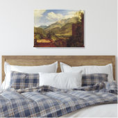 Toile Château de St. Michael, Bonneville, Savoie, 1803 ( (Insitu(Chambre))