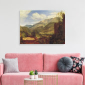 Toile Château de St. Michael, Bonneville, Savoie, 1803 ( (Insitu(Salon))