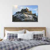 Toile Château d'Édimbourg couvert de neige (Insitu(Chambre))