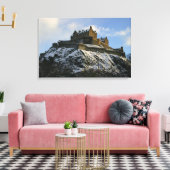 Toile Château d'Édimbourg couvert de neige (Insitu(Salon))