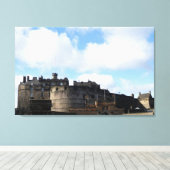 Toile Château d'Édimbourg en Ecosse (Insitu (Plancher de Bois))