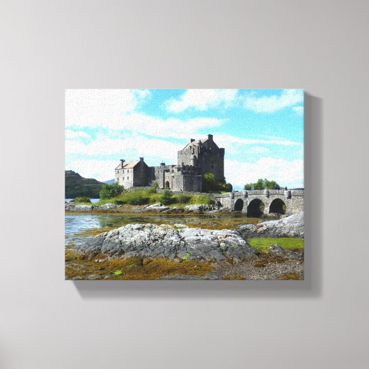 Toile Château d'Eilean Donan (Recto)
