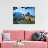 Toile Château d'Eilean Donan, Highlands, Écosse 2 (Insitu(Salon))