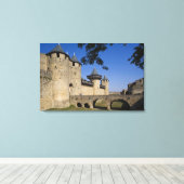 Toile Château des Comtes, Carcassonne, Aude, Languedoc, (Insitu (Plancher de Bois))