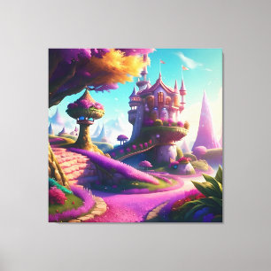 Toile Château d'Imaginaire Land 1