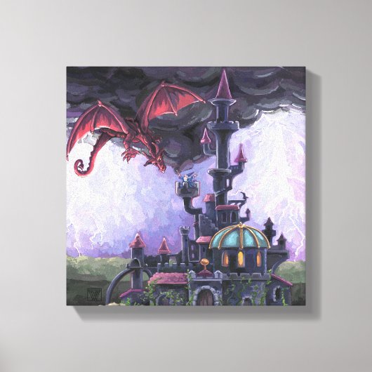 Toile Château du dragon (Recto)