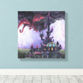 Toile Château du dragon (Insitu (Plancher de Bois))