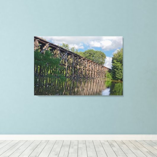 Toile Château en bois (Insitu (Plancher de Bois))