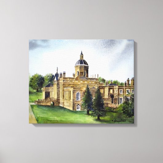 Toile Château Howard, York, Angleterre (Recto)