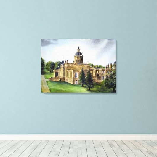 Toile Château Howard, York, Angleterre (Insitu (Plancher de Bois))