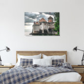 Toile Château nuageux côté océan (Insitu(Chambre))