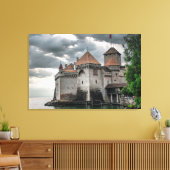 Toile Château nuageux côté océan (Insitu(Salon))