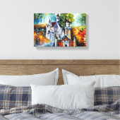 Toile CHÂTEAU PAR Leonid Afremov (Insitu(Chambre))