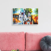 Toile CHÂTEAU PAR Leonid Afremov (Insitu(Salon))