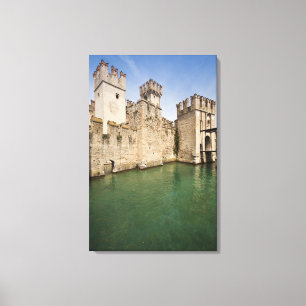 Toile Château Scaliger, Sirmione, province de Brescia,