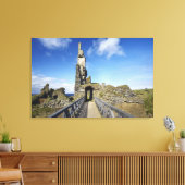 Toile Château Sinclair Girnigoe, Wick, Caithness, 2 (Insitu(Salon))