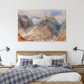 Toile Château sur hauteur près de Genève (Insitu(Chambre))