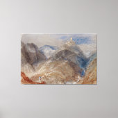 Toile Château sur hauteur près de Genève (Recto)