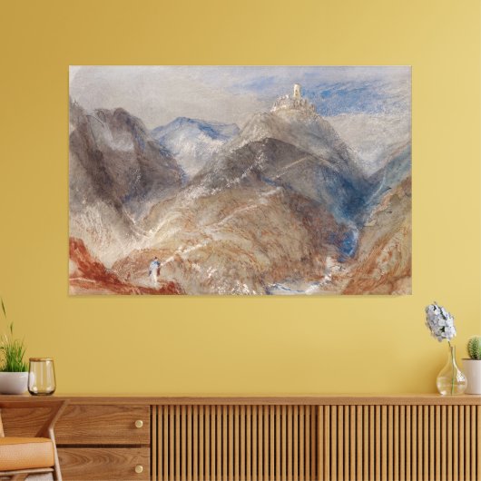 Toile Château sur hauteur près de Genève (Insitu(Salon))