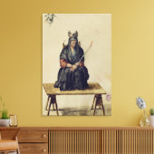 Toile Châtiment d'une sorcière (Insitu(Salon))