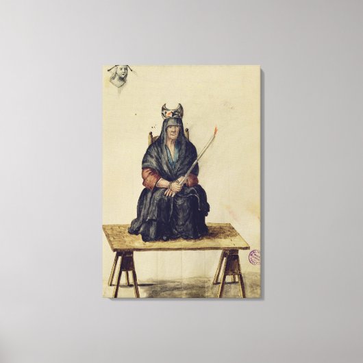 Toile Châtiment d'une sorcière (Recto)