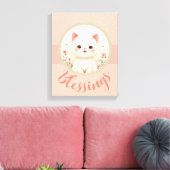 Toile Chaton de nursery (Insitu(Salon))