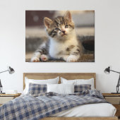Toile chaton mignon (Insitu(Chambre))