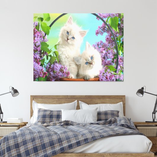 Toile Chatons (Insitu(Chambre))