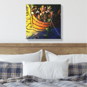 Toile Chats de pêche nocturne (Insitu(Chambre))