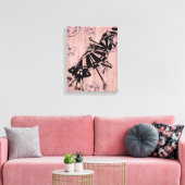 Toile Chats Façades Parasols Parasols Dessin d'art d'enc (Insitu(Salon))