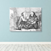 Toile Chatte, illustration (Insitu (Plancher de Bois))