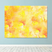 Toile Chaud automne tableau abstrait 2 (Insitu (Plancher de Bois))
